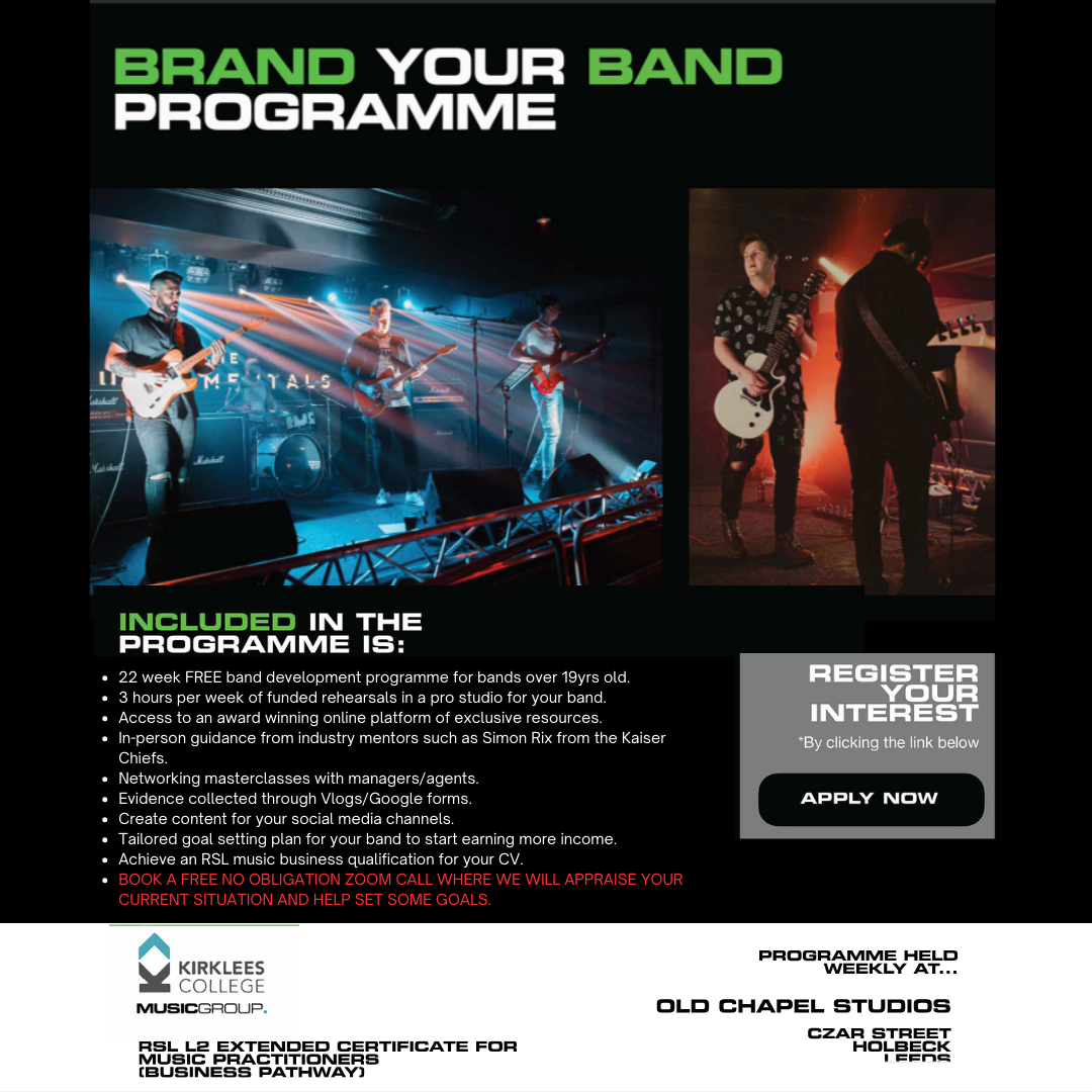 Brand Your Band Programme